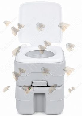 Биотуалет Time Eco TE-3320T, 20л, 42см, поршень, индикатор, клапан, патрубок