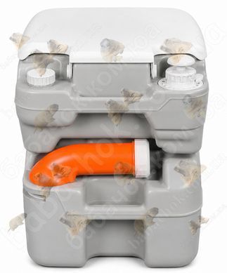 Биотуалет Time Eco TE-3320T, 20л, 42см, поршень, индикатор, клапан, патрубок