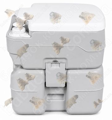 Биотуалет Time Eco TE-3320T, 20л, 42см, поршень, индикатор, клапан, патрубок