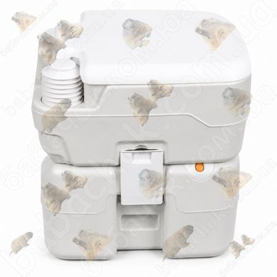 Биотуалет Time Eco TE-1120T, 20л, 42см, помпа, индикатор, клапан