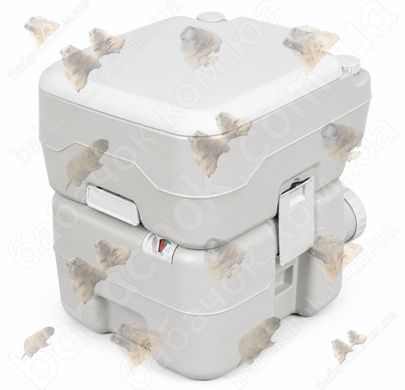 Биотуалет Time Eco TE-1120T, 20л, 42см, помпа, индикатор, клапан
