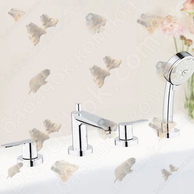 Врізний Змішувач на Борт Ванни Grohe BauEdge (2512000A)