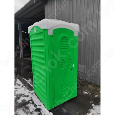 Туалетна кабіна Укрхімпласт Торф'яна Зелена