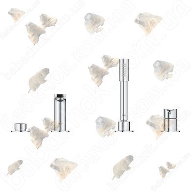 Врезной Смеситель на Борт Ванны Grohe Lineare (19577001)