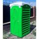 Туалетна Кабіна Укрхімпласт Торф'яна Зелена у використанні на території заміського приватного будинку