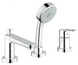 Врізний Змішувач на Борт Ванни Grohe BauEdge (25117000)