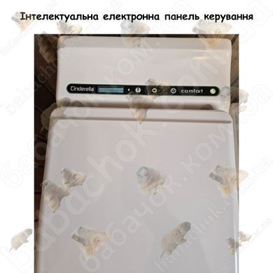 Інтелектуальна електронна панель керування спалюючого біотуалета Cinderella Comfort (EM01CS02)